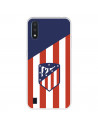 Funda para Samsung Galaxy A01 del Atlético de Madrid Escudo Fondo Atletico  - Licencia Oficial Atlético de Madrid