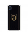 Funda para Samsung Galaxy A3 del Atlético de Madrid Escudo Dorado Fondo Negro  - Licencia Oficial Atlético de Madrid