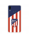 Funda para Samsung Galaxy A10s del Atlético de Madrid Escudo Fondo Atletico  - Licencia Oficial Atlético de Madrid