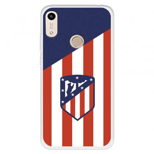 Funda para Huawei Y6 2019 del Atlético de Madrid Escudo Fondo Atletico  - Licencia Oficial Atlético de Madrid