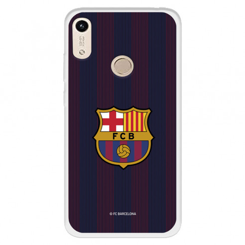 Funda para Huawei Y6 2019 del FC Barcelona Rayas Blaugrana  - Licencia Oficial FC Barcelona