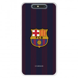 Funda para ZTE Blade V8 del FC Barcelona Rayas Blaugrana  - Licencia Oficial FC Barcelona