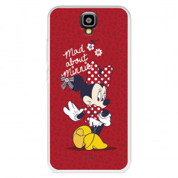 Funda para Huawei Y560 Oficial de Disney Minnie Mad About - Clásicos Disney