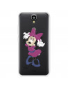 Funda para Huawei Y560 Oficial de Disney Minnie Rosa - Clásicos Disney