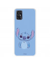 Funda para ZTE Blade V2020 Oficial de Disney Stitch Azul - Lilo & Stitch