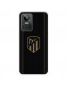 Funda para Realme GT Neo 3 del Atlético de Madrid Escudo Dorado Fondo Negro - Licencia Oficial Atlético de Madrid