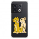 Funda para OnePlus 10 Pro Oficial de Disney Simba y Nala Silueta - El Rey León