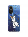 Funda para Huawei Nova 9 SE Oficial de Disney Olaf Transparente - Frozen