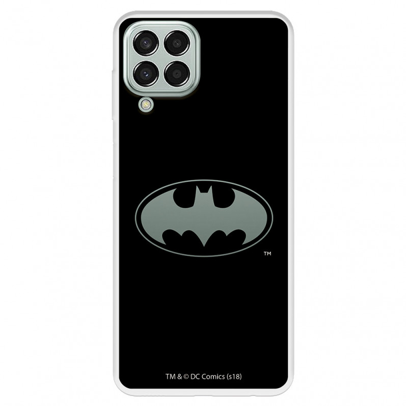 Funda para Samsung Galaxy M33 5G Oficial de DC Comics Batman Logo Transparente - DC Comics