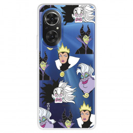 Funda para Huawei Honor 50 SE Oficial de Disney Villanas Patrón - Villanas Disney