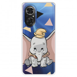 Funda para Huawei Honor 50 SE Oficial de Disney Dumbo Silueta Transparente - Dumbo