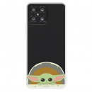 Funda para Huawei Honor X8 Oficial de Star Wars Baby Yoda Sonrisas - The Mandalorian