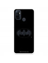 Funda para Oppo A53s Oficial de DC Comics Batman Logo Transparente - DC Comics