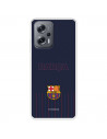 Funda para Xiaomi Poco X4 GT del FC Barcelona Barsa Fondo Azul  - Licencia Oficial FC Barcelona