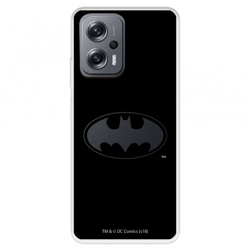 Funda para Xiaomi Poco X4 GT Oficial de DC Comics Batman Logo Transparente - DC Comics