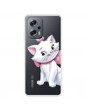 Funda para Xiaomi Poco X4 GT Oficial de Disney Marie Silueta - Los Aristogatos