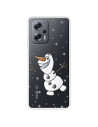 Funda para Xiaomi Poco X4 GT Oficial de Disney Olaf Transparente - Frozen