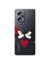 Funda para Xiaomi Poco X4 GT Oficial de Disney Mickey y Minnie Beso - Clásicos Disney