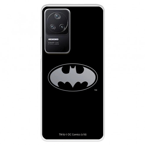 Funda para Xiaomi Poco F4 5G Oficial de DC Comics Batman Logo Transparente - DC Comics