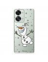 Funda para OnePlus Nord 2T 5G Oficial de Disney Olaf Transparente - Frozen