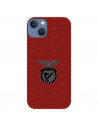 Funda para IPhone 14 Max del Benfica Escudo Fondo Granate  - Licencia Oficial Benfica