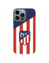 Funda para IPhone 14 Pro Max del Atlético de Madrid Escudo Fondo Atletico  - Licencia Oficial Atlético de Madrid