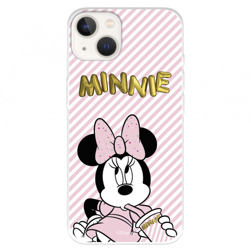 Funda para IPhone 14 Oficial de Disney Minnie Cold Balloon - Clásicos Disney