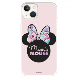 Funda para IPhone 14 Oficial de Disney Minnie Pink Shadow - Clásicos Disney