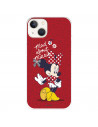 Funda para IPhone 14 Oficial de Disney Minnie Mad About - Clásicos Disney