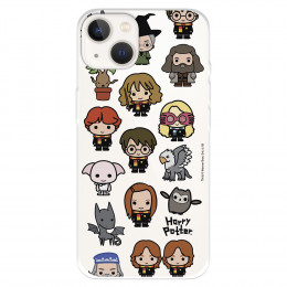 Funda para IPhone 14 Oficial de Harry Potter Personajes Iconos - Harry Potter