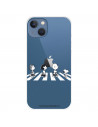 Funda para IPhone 14 Max Oficial de Peanuts Personajes Peatones - Snoopy