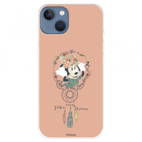 Funda para IPhone 14 Max Oficial de Disney Minnie Atrapasueños - Clásicos Disney