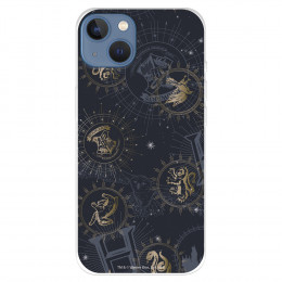 Funda para IPhone 14 Max Oficial de Harry Potter Insignias Constelaciones - Harry Potter