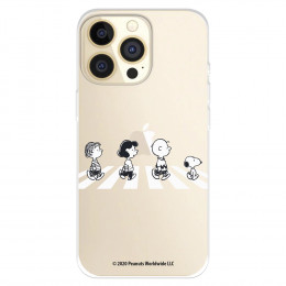 Funda para IPhone 14 Pro Oficial de Peanuts Personajes Peatones - Snoopy