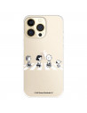 Funda para IPhone 14 Pro Oficial de Peanuts Personajes Peatones - Snoopy