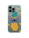 Funda para IPhone 14 Pro Max Oficial de Disney Stitch Piñas - Lilo & Stitch