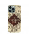 Funda para IPhone 14 Pro Max Oficial de Harry Potter The Marauders Map fondo - Harry Potter