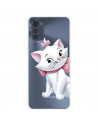 Funda para Motorola Moto E32 Oficial de Disney Marie Silueta - Los Aristogatos