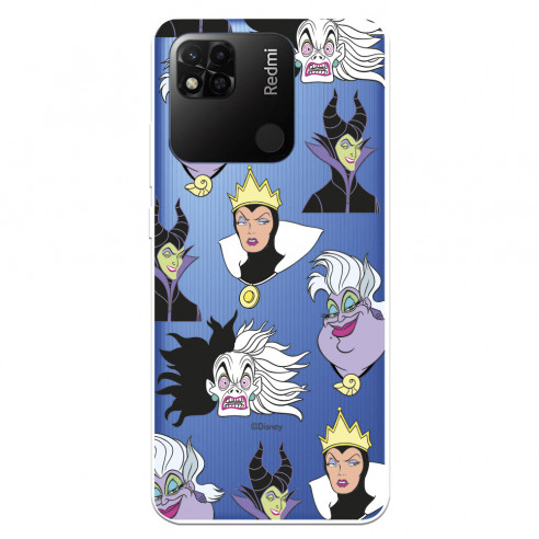 Xiaomi Coque pour Redmi 10A Officielle de Disney Méchantes Dessin - Méchantes Disney