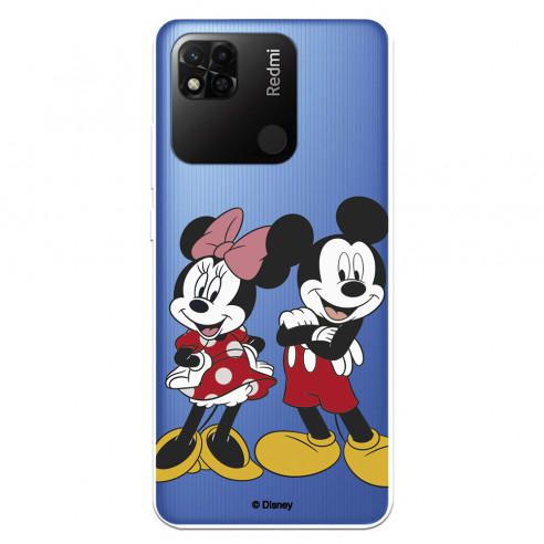 Xiaomi Coque pour Redmi 10A Officielle de Disney Mickey et Minnie Photo - Classiques Disney