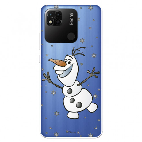 Xiaomi Coque pour Redmi 10A Officielle de Disney Olaf Transparente - La Reine des Neiges