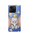 Xiaomi Obal pro Redmi 10A Officielle de Disney Dumbo Silhouette Transparent - Dumbo