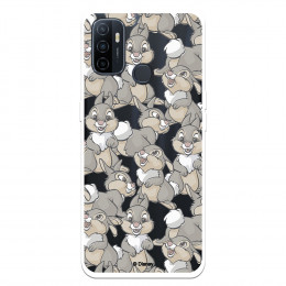 Funda para Oppo A11s Oficial de Disney Tambor Patrones - Bambi