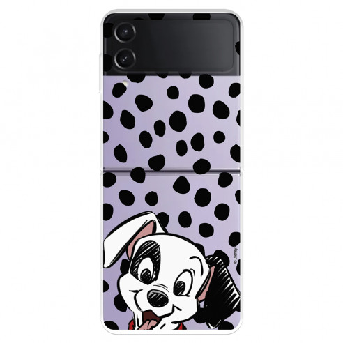 Funda para Samsung Galaxy Z Flip4 Oficial de Disney Cachorro Manchas - 101 Dálmatas