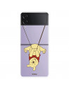 Funda para Samsung Galaxy Z Flip4 Oficial de Disney Winnie  Columpio - Winnie The Pooh