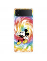 Funda para Samsung Galaxy Z Flip4 Oficial de Disney Mickey Mickey Tye Die - Clásicos Disney