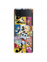 Funda para Samsung Galaxy Z Flip4 Oficial de Disney Mickey Comic - Clásicos Disney