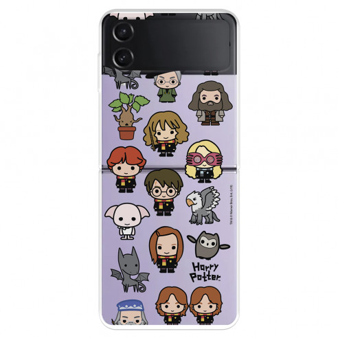 Funda para Samsung Galaxy Z Flip4 Oficial de Harry Potter Personajes Iconos - Harry Potter