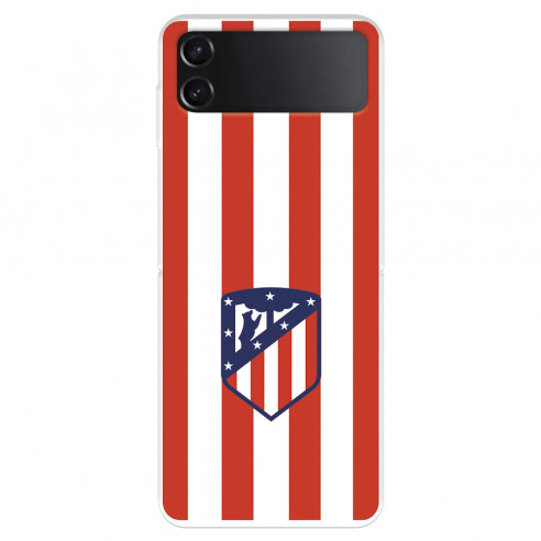 Funda para Samsung Galaxy Z Flip4 del Atlético de Madrid Escudo Rojiblanco  - Licencia Oficial Atlético de Madrid