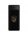 Funda para Samsung Galaxy Z Flip4 del Atlético de Madrid Escudo Dorado Fondo Negro  - Licencia Oficial Atlético de Madrid